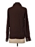 Ann Taylor 100% Polyester Brown Long Sleeve Blouse Size XXS - photo 2