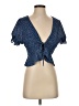 Wild Honey Blue Short Sleeve Blouse Size S (estimated) - photo 1