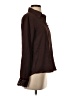 Ann Taylor 100% Polyester Brown Long Sleeve Blouse Size XXS - photo 4