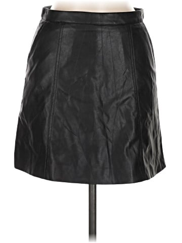 Divided by H&M Faux Leather Skirt (view 1)