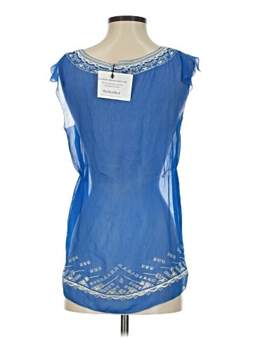 Calypso St. Barth Sleeveless Silk Top (view 2)