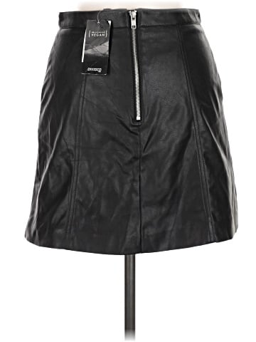 Divided by H&M Faux Leather Skirt (view 2)