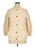 Assorted Brands Solid Ivory Black Cardigan Size XL - photo 1