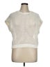 CeCe 100% Cotton White Sweater Vest Size XL - photo 1