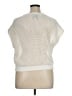 CeCe 100% Cotton White Sweater Vest Size XL - photo 2