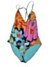 Mara Hoffman Floral Blue One Piece Swimsuit Size S - photo 1