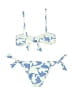 Manuel Canovas Camo Blue Two Piece Swimsuit Size 6 - 8 - photo 2