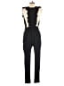 Wildfox 100% Polyester Solid Black Jumpsuit Size Lg (3 or L) - photo 2