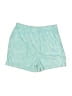 Unbranded 100% Polyester Tie-dye Teal Athletic Shorts Size 10 - 12 - photo 2