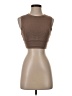 Babaton Brown Sleeveless Top Size S - photo 1
