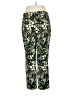 Current Air Floral Green Casual Pants Size L - photo 2