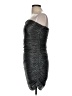 Express Metallic Silver Cocktail Dress Size M - photo 5