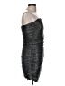 Express Metallic Silver Cocktail Dress Size M - photo 4