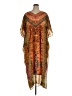 Speed Control 100% Polyester Paisley Orange Casual Dress Size XL - photo 1