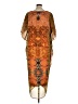 Speed Control 100% Polyester Paisley Orange Casual Dress Size XL - photo 2