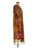 Speed Control 100% Polyester Paisley Orange Casual Dress Size XL - photo 4