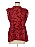 Angashion Red Sleeveless Blouse Size M - photo 1