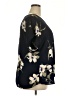 West Kei 100% Polyester Black Short Sleeve Blouse Size 2X - photo 4
