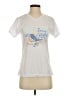 A4 100% Polyester Print White Short Sleeve T-Shirt Size S - photo 1