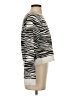 Pistola 100% Cotton Animal Print Silver Pullover Sweater Size S - photo 4