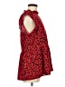 Angashion Red Sleeveless Blouse Size M - photo 4