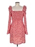Leith 100% Polyester Red Cocktail Dress Size M - photo 2