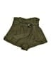 Marissa Webb Solid Green Khaki Shorts Size 0 - photo 1
