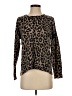 Sundry Animal Print Brown Wool Pullover Sweater Size Sm (1) - photo 1