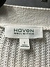 Haven Well Within 100% Cotton Ivory Cardigan Size S - photo 7