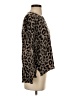 Sundry Animal Print Brown Wool Pullover Sweater Size Sm (1) - photo 4