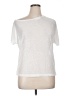 Unbranded 100% Polyester Silver White Short Sleeve T-Shirt Size XL - photo 1