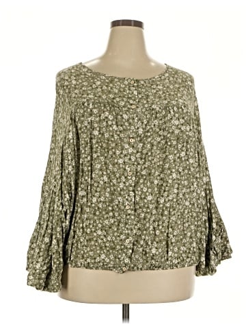 Bucketlist Long Sleeve Blouse (view 1)