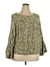Bucketlist Green Long Sleeve Blouse Size XXL (estimated) - photo 1