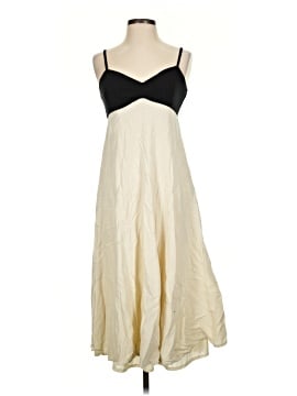 japna cotton dress Japna Womens Dress Small 100% Cotton Sleeveless Tie Button Down Front
