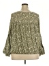 Bucketlist Green Long Sleeve Blouse Size XXL (estimated) - photo 2