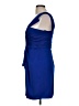 BCBGMAXAZRIA 100% Polyester Blue Cocktail Dress Size 8 - photo 5