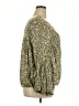 Bucketlist Green Long Sleeve Blouse Size XXL (estimated) - photo 4