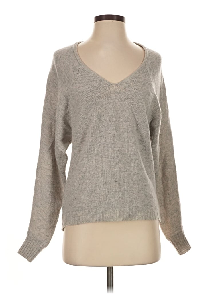 Pre-owned Bcbgmaxazria Pullover Sweater In Gray
