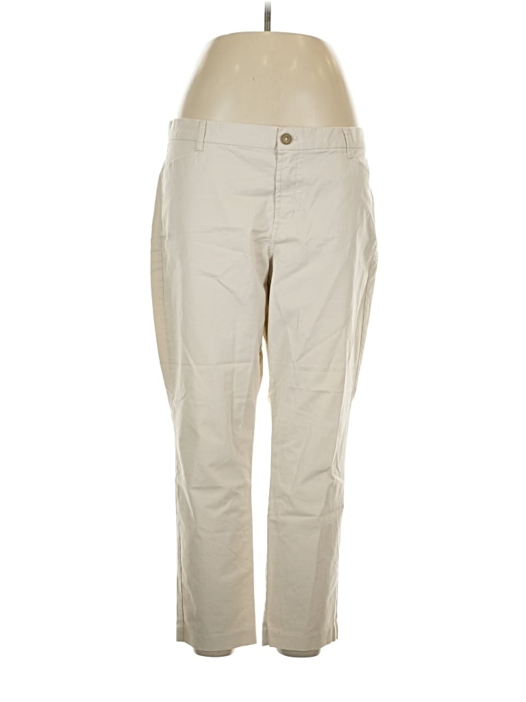 Pre-owned Gap Outlet Casual Pants In Ivory
