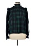 Tommy Hilfiger 100% Polyester Green Long Sleeve Blouse Size XL - photo 1