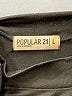 Popular 21 Solid Black Casual Dress Size L - photo 7