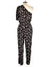 Roan + Ryan 100% Rayon Floral Black Jumpsuit Size M - photo 2