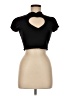 ASOS Black Short Sleeve Top Size 6 - photo 1