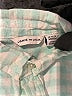 Janie and Jack Checkered-gingham Green Long Sleeve Button-Down Shirt Size 18-24 mo - photo 3