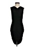 Bobbles & Lace Solid Black Cocktail Dress Size S - photo 1
