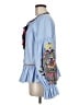 Zara Blue Long Sleeve Blouse Size M - photo 5