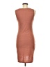 Leith Solid Brown Casual Dress Size M - photo 2