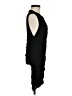 Bobbles & Lace Solid Black Cocktail Dress Size S - photo 4