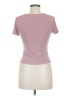 Shein Pink Short Sleeve Top Size M - photo 2