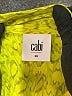 CAbi 100% Polyester Yellow Sleeveless Blouse Size XS - photo 7